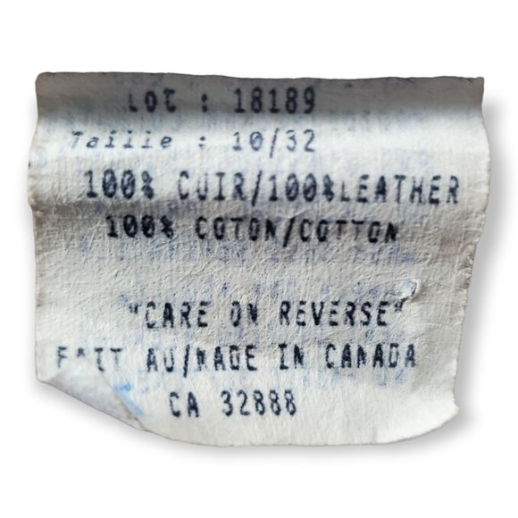 Skotts Suede Brown Pants Washable Suede Size 30 - Picture 6 of 8